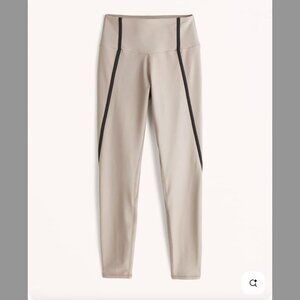Abercrombie & Fitch SculptLUX High-Rise Leggings Oat XS Short